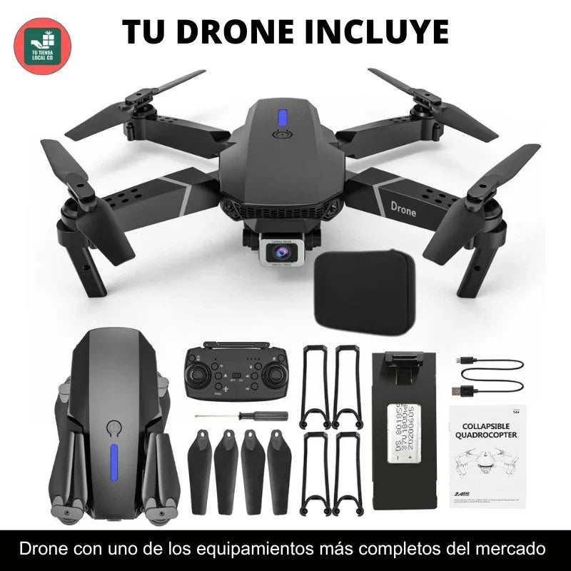 Drone Inteligente W8 Pro Max 4K