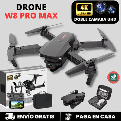Drone Inteligente W8 Pro Max 4K