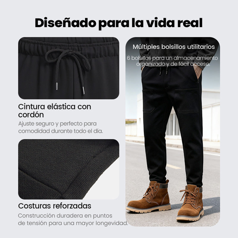 💥Rebajas de Navidad 47% DE DESCUENTO🥰 Multipantalones – Pantalones Cargo Duraderos, Multibolsillos y Superelásticos