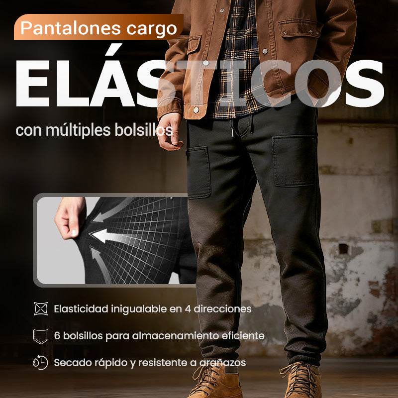 💥Rebajas de Navidad 47% DE DESCUENTO🥰 Multipantalones – Pantalones Cargo Duraderos, Multibolsillos y Superelásticos